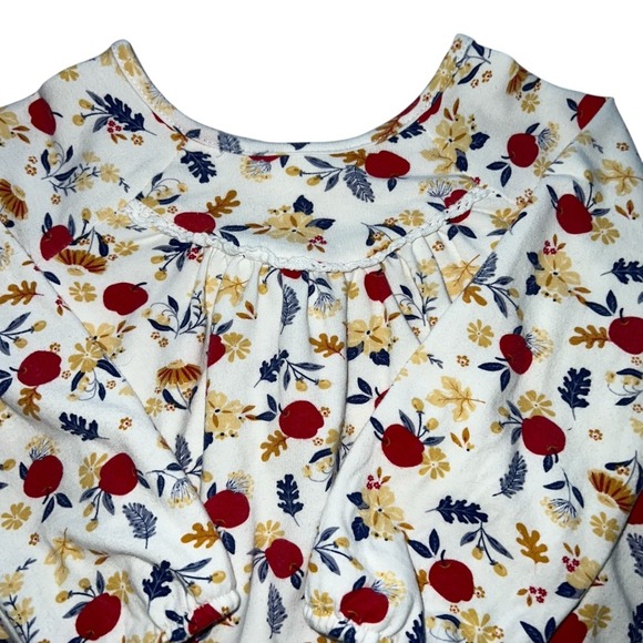 Tahari Apple‎ Floral Print Top Girls Toddler 24M Long Sleeve - Picture 2 of 8